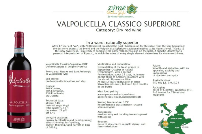 Zyme Valpolicella Superiore Ripasso - obrazek 2